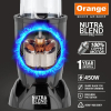 Orange Bullet Grinder 450W with 2 Jars, Nutra Blend Pro