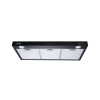 EvoQ Built-In Kitchen Hood, Black with 3-Speed Push Switch ECH – 90CB