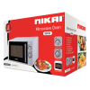Nikai Microwave 30l Manual 5 Power Levels 900w NMO3010M 35 Mins Timer Defrost Settings Cooking End Signal Pull Handle Door