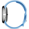 Google Pixel Watch 2 LTE - Polished Silver with Bay Active Band