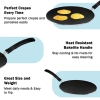 Pigeon Tawa 31cm Nonstick Multi 310 Cool Touch Handle Sap 271 - 3 Layer Anti Peeling Food Safe Nonstick Coating Extra Thick Layer