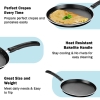 Pigeon Tawa 27cm Nonstick Flat 280 Cool Touch Handle Sap 152 - 3 Layer Anti Peeling Food Safe Nonstick Coating Extra Thick Layer