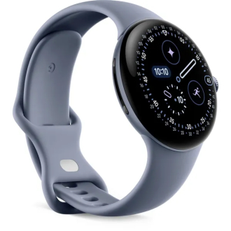 Google Pixel Watch 4 Wi-Fi 45mm - Satin Moonstone with Moonstone Active Band