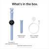 Google Pixel Watch 2 LTE - Polished Silver with Bay Active Band