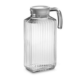 Luminarc Jug Quadro Fridge 1.7L with White Lid V3617/V4069