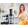 Nikai Juicer Extractor 2l 4 in 1 Juicer Blender Mixer Grinder 800W NFP881G 2 Speed With Pulse Function With Glass Jars Stainless Steel Housing Filter And Blade