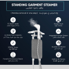 Nikai Garment Steamer 2L Tank Suit Hanger 2000W NGS892AB Overheat Protection 10 Steam Levels Double Aluminum Poles