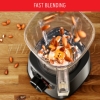 Moulinex Blender 2L Tritan Blender Jar with 2 Mills, 1200W, Titanium Coated Blades, 2x Blade Life, Powelix Life Technology, Stainless Steel Body, Backlit Speed Selector, Large Capacity Jar LM88HD27