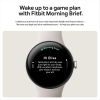 Google Pixel Watch 3 Wi-Fi 41mm - Silver with Porcelain Active Band