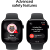 Apple Watch Series 11 46mm Jet Black Aluminium Case GPS Sport Band