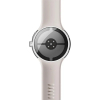 Google Pixel Watch 4 LTE 45mm - Polished Silver Aluminum with Porcelain Active Band