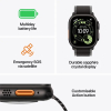 Apple Watch Ultra 3 49mm Black Titanium Case GPS + Cellular Trail Loop