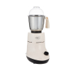 Pigeon Blender 1.5l Big Jar 1.0l Medium Jar 0.4l Chutney Jar Mixer Grinder Ivory 3 Steel Jars 550w Sap 12396 - Stainless Steel Blades For Tough Grinding Heavy Duty Motor Unbreakable Polycarbonate Lid For Convenient Grinding