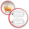 Moulinex Quickmix Hand Mixer with Bowl 350W 3.5L 5 Speeds 2 Attachments White HM311127