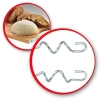 Moulinex Quickmix Hand Mixer with Bowl 350W 3.5L 5 Speeds 2 Attachments White HM311127