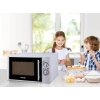 Nikai Microwave 30l Manual 5 Power Levels 900w NMO3010M 35 Mins Timer Defrost Settings Cooking End Signal Pull Handle Door