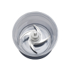 Kenwood Chopper 0.5l Plastic Bowl 500w Ch580 - Stainless Steel Blades 2 Speeds With Pulse Ice Crush Powerful Motor
