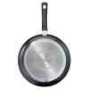 Tefal Total Frypan 28cm Nonstick Induction G1520644 aluminium material heat indicator thermo signal titanium coating made in france