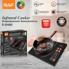 RAF Infrared Cooker Single 3500W Touch Control Cooking Stove Heating Radiant, Large Firepower, Pattern Cooking, Simple Operation R.8046