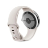 Google Pixel Watch 4 LTE 45mm - Polished Silver Aluminum with Porcelain Active Band
