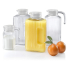 Luminarc Jug Quadro Fridge 1.7L with White Lid V3617/V4069