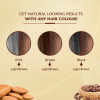 Vatika Oil Fusion Color Kit Nourishing Almond Oil, 100% Grey Coverage, Rich Colour Light Brown 5.0 - Set of 3 Pcs