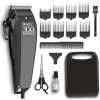 Wahl Corded Hair Clipper Kit Home Pro 300 Series with with 8 Combs, Cleaning Tools & Case Black 9247-1327