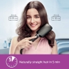 Philips Heated Straightening Brush Black BHH880
