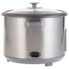 Kenwood Rice Cooker 2.8l Keep Warm Function Teflon Coated Pot 1000w Rcm71.000ss - Glass Lid Non Stick Stainless Steel Removable Cooking With Steam Basket Pot Indicator Lights