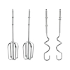 Kenwood Hand Mixer (Electric Whisk) 300W with 5 Speeds + Turbo Button, Twin Stainless Steel Kneader and Beater for Mixing, Whipping, Whisking, Kneading HMP20.000WH
