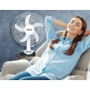 Nikai Table Fan 16" 41W High Performance Copper Motor Wide Angle Horizontal Oscillation 5 Leaf “AS” Transparent  Blades NTF1638T1