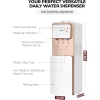 Nikai Water Dispenser 3 Taps Top Load with Refrigerator NWD1900R 3 Taps Hot Normal Cold With Refrigerator Cabinet Anti Bacterial Design