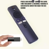 Lelukee Replacement Remote Control for Xiaomi Mi TV Stick/MI Box 4S 4K, TV Stick with Bluetooth and Voice Control Compatible