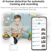 Xiaomi Mi Smart Camera C200 1080P Indoor WiFi Surveillance Camera, AI Personal Detection, Bidirectional Audio, Night Vision, Compatible with Google and Alexa, White BHR6766GL