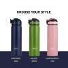 Pigeon Rush Thermos Flask 750ml Blue – Stainless Steel Sipper with Straw, Cleaner & Extra Cap Sap 16259
