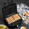 Nikai Sandwich Toaster 2 Slice 3 In 1 Waffle Grill And Sandwich 750W NGT323D Non Stick Coating Plates Cool Touch Housing Detachable Plates With Light Indicator