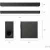 Sony Home Cinema Soundbar System 2.1ch 330W with Wireless Subwoofer HT-S 400