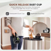 Nikai Vacuum Cleaner 0.8l 2 in 1 Stick and Hand Held 600w NVC320H1 Transparent Dust Cup Power Cord Wrap Washable Dust Bag Easy Carry Handle