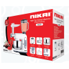 Nikai Kitchen Machine 4L 3 in 1 Blender Mincer and Mixer 800W NFP444A Stainless Steel Bowl With Cover Metal Gear 3 Blades Whisk, Dough Hook & Beater 6 Speed With Pulse