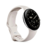 Google Pixel Watch 4 LTE 45mm - Polished Silver Aluminum with Porcelain Active Band