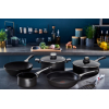 Tefal Unlimited Pancake Pan 25cm Non Electric G2553802 aluminium material heat indicator thermo signal titanium coating made in france