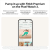 Google Pixel Watch 3 Wi-Fi 45mm - Matte Black with Obsidian Active Band