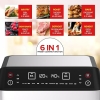 Nikai Airfryer 4lx2 Digital Double Decker 2460w NAF282dX Detachable Frying Control Basket Digital Screen With Separate Temperature Settings