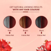 Vatika Oil Fusion Color Kit With Nourishing Hibiscus Oil, Hair Dye With Hibiscus, Pomegranat Garlic, 100% Grey Coverage, Intense Red 6.6 - Set of 3 Pcs