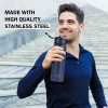 Pigeon Rush Thermos Flask 750ml Blue – Stainless Steel Sipper with Straw, Cleaner & Extra Cap Sap 16259
