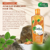 Vatika Hair Oil Natural Moisturizing, Strengthening & Hair Oil Serum for Healthy Scalp, Nourishing Hair Oil for Soft, Manageable, Smooth & Silky Hair From Root to Tip (Almond) 200ml (Pack of 6)