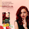 Vatika Oil Fusion Color Kit With Nourishing Hibiscus Oil, Hair Dye With Hibiscus, Pomegranat Garlic, 100% Grey Coverage, Intense Red 6.6 - Set of 3 Pcs