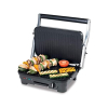 Kenwood Contact Grill Adjustable Temperature Cool Touch Handle 1800w Hgm50.000si - Adjustable Grill Position Contact Grill And Open Grill