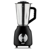 RAF Blender 1.5L Steel Jar, 1L Grinder, 0.8L Grinder, 350W, 3in1, 6 Blades, Strong Power, Fast Start, 2 Speed + Pulse Function R.2843