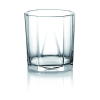 Ocean Glass 6pcs Pyramid Rock 260ml 1B02309
